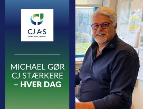 Michael er med til at gør CJ stærkere – hver dag